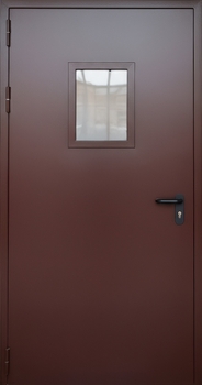 Остекленные противопожарные двери